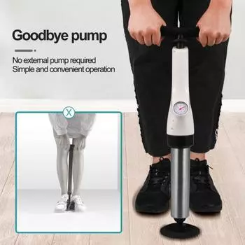 Плунжер для унитаза Мощный пневматический канализационный слив высокого давления в полу Разблокировщик Плунжер для прочистки земснаряда для кухонной раковины Ванна