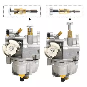 Плунжер дроссельной заслонки карбюратора мотоцикла, ручной стартер дроссельной заслонки, поршень быстрого холостого хода для карбюратора S&S Super E/G, запасная часть Round Head