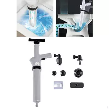 Плунжерный слив для унитаза, быстрое устройство для драгирования, раковина для домашнего кухонного душа серый