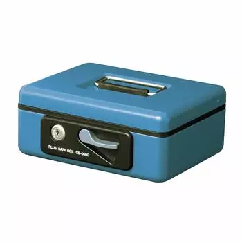 Plus 12-861 Сейф, Маленький Размер (Ш x Г x Г x В): 7,8 x 6,5 x 3,1 дюйма (197 х 164 х 80 мм), синий