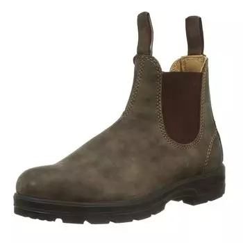 Plus 48 49 Men Retro Style Chelsea Boots Fashion Pu Leather Slip-on Ankle Boots Pointed Toe Shoes Male Casual Combat Boots 35 серый