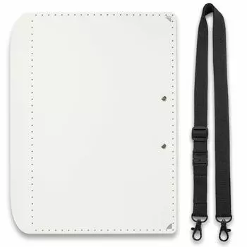 Plus A3 clipboard that can be folded to A4 size White Comes with a special strap + 83-152 белый