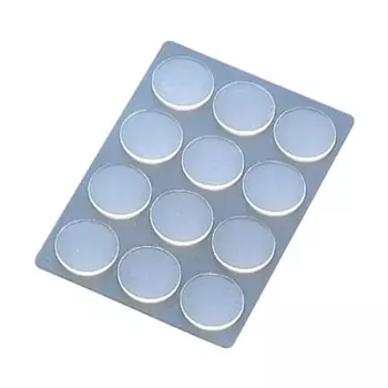 Plus adhesive pin Lipitac 20mm 12 pieces clear