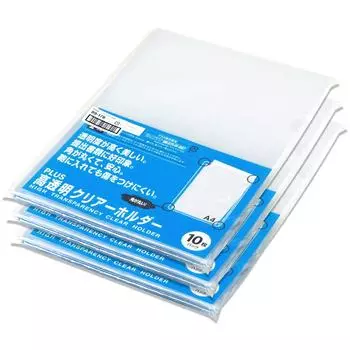 PLUS Clear File Clear Holder 30 pieces 0.2mm (Corner R) FL-188HO 89-178 3