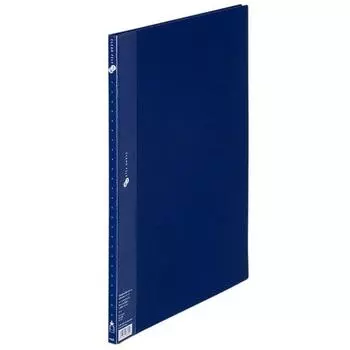 Plus Clear File Super Economy A3 Vertical 20 Pockets 88-401 Navy