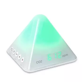 Plus CO2 Monitor Измеритель концентрации углекислого газа Информирует вас о рекомендациях по вентиляции в цвете Сигнализация вентиляции AT-C01 428-719