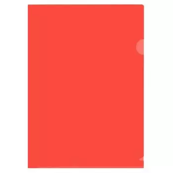 Plus Color Clear Holder A4 Vertical Dark Red 100 Books 89-814 FL-165HO-100P