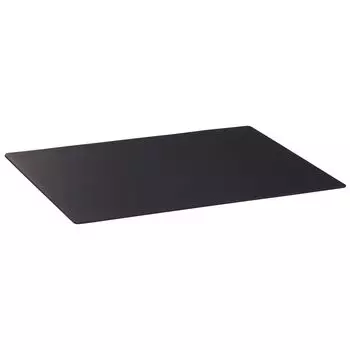 Plus desk mat black leather leather-like 600450mm 36-637
