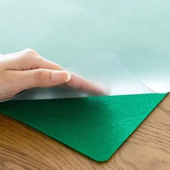 Plus desk mouse underlay transfer 1045 x 620 diagonal cut 41054 mat, compatible, included, double-sided reduction, mm,