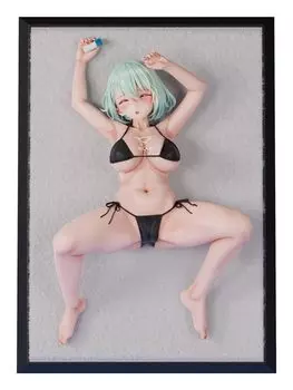 Плюс Девушка на пляже беззащитна Ария Масштабная окрашенная полная фигурка Совместный сон 1/5