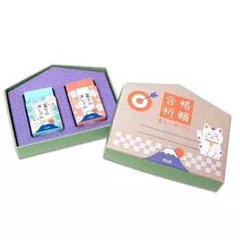 Plus Eraser Fuji Eraser Limited Fuji Ema Lucky Cat Air-in Mt. ЭР-100АИФ-2П 36-518