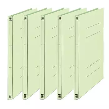 Plus Flat File A4 Vertical 2 Holes Back Width Telescopic Cenovus Thinning Wood 5 Volumes Green