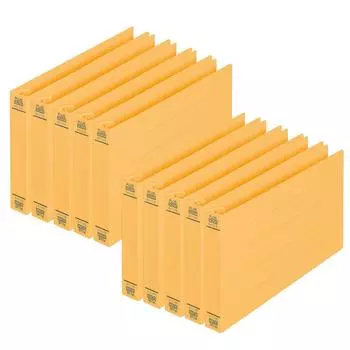 Plus Flat File Resin Binding Tool Толстый переплет 300 листов Единый лист Желтый 10 книг NO.062NW 76-03710