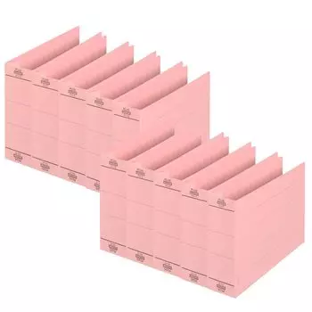 Plus Flat File Resin Binding Tool Толстый переплет 500 листов A5 Горизонтальный 10 книг Розовый No.042SW 87-60810