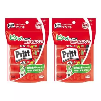 Plus Glue Stick Pritt Regular Size 10 шт. NS-701-5P 29-703 2