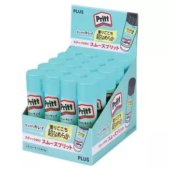 Plus Glue Stick Pritt Smooth Pritt Regular Size 20 шт. Светло-голубой 29-71420 светло-синий