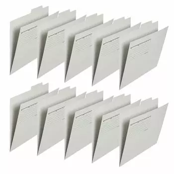 PLUS Individual Folder Economy 10 Sheets A4 Horizontal Gray (Plus) FL-081IF 87-411