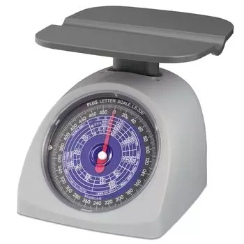 Plus Letter Scale Gray Совместимо с новыми почтовыми тарифами на октябрь 2024 г. 1, LS-330 88-967