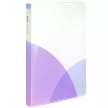 Plus Loose Leaf Binder B5 Vertical 26 Holes Pasty Blueberry Purple 98-803