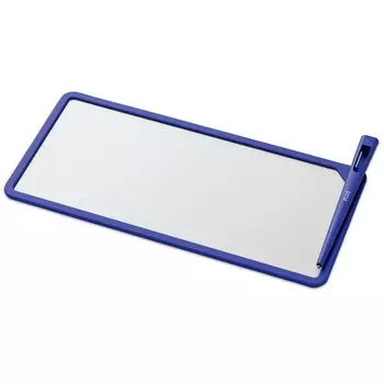 Plus Memo Pad Eco Stationery Clean Note Kaite Memo Type A4 x Navy 1/3 KM-1021NV 428-922 тёмно-синий