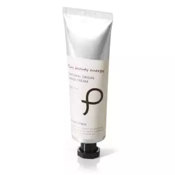 PLuS Natural Origin Hand Cream (50g / Woody Citrus Scent) Smartphone OK Alcohol Free (Made in Japan)
