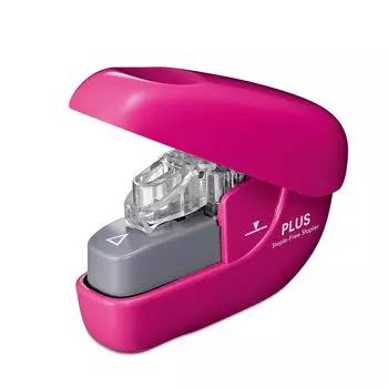 Plus Needleless Stapler Paper Clinch Pink SL-106NB 31-125