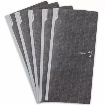 Plus Note Memo Pad A4 x NS Series Graph 5 Books Черный 77762 x 5 Ka.Crie 1/3