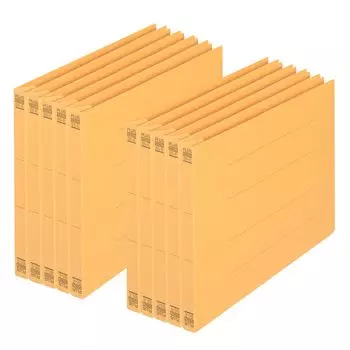 Plus плоский файл-регистратор для переплета из смолы B5 горизонтальный желтый 10 книг NO.032N 78-30710