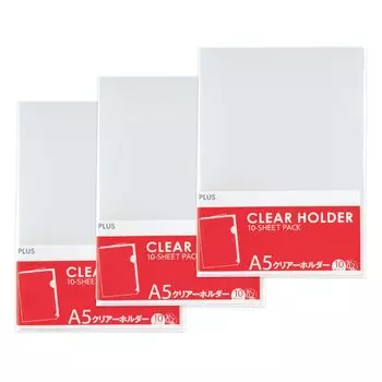 PLUS Plus Clear Holder A5 30 pieces FL-215HO 885193