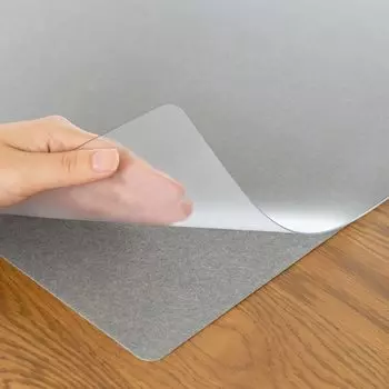 PLUS Plus Настольный коврик для мыши, совместимый с подложкой 1190 x 590 мм, диагональный разрез, непереносимый 41-335 чистый