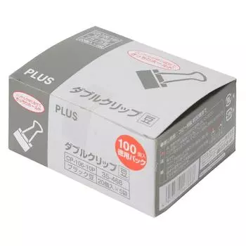 PLUS Plus Double Clip Tofu Упаковка из 100 шт. (плюс) КП-106-10П 35-468