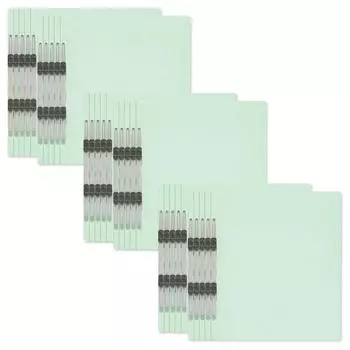 PLUS Plus Economy Flat File A4 Vertical 2 Holes Blue 30 Book Pack 79-3553
