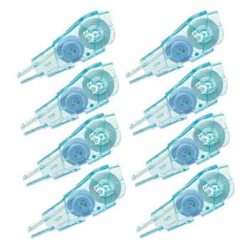 PLUS Plus Корректирующая лента Whiper PT 5 мм Сменная лента Value Упаковка из 8 шт. 2 Синий WH-645R-4 51-835