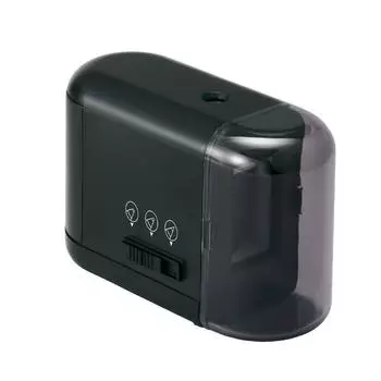 PLUS Plus точилка для карандашей черная на батарейках 84-031 чёрный