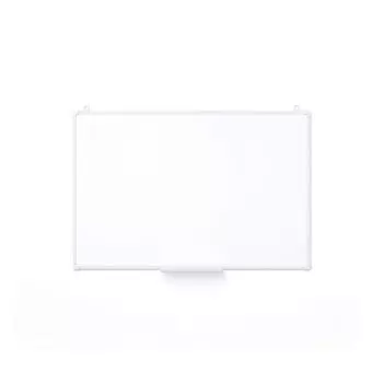 PLUS Plus Whiteboard Wall Hanging with few Width 906 x Height 606 mm and eraser Plain 428991 [Frame steps] (marker included) PWK2-0906SS