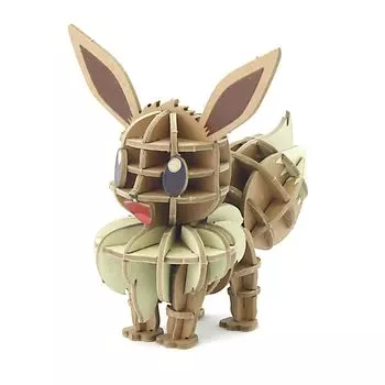 PLUS Pokemon Eevee Paper 3D 3D пазл DIY набор для творчества, который понравится всем, от учеников начальной школы до взрослых Развивающая игрушка для мальчиков