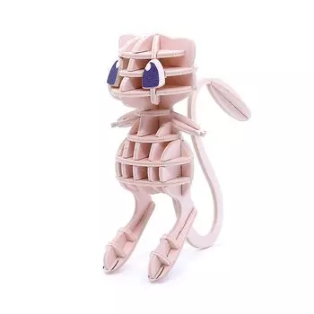 PLUS Pokemon Mew Paper 3D 3D пазл DIY набор для творчества, который понравится всем, от учеников начальной школы до взрослых Развивающая игрушка для мальчиков