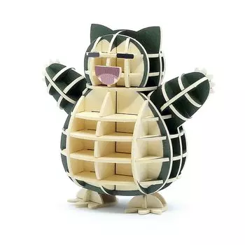 PLUS Pokemon Snorlax Paper 3D 3D головоломка DIY набор для творчества, который понравится всем, от учеников начальной школы до взрослых. Развивающая игрушка для