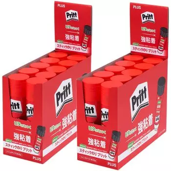 Plus Pritt Glue Stick Jumbo Size 20 штук набор 29-70720 красный
