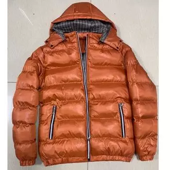 Плюс размер 5xl мужская новая модная куртка-пуховик парка с капюшоном зимнее пальто мужское уличное теплое пальто с длинными рукавами утолщенное повседневное на молнии XXL оранжевый