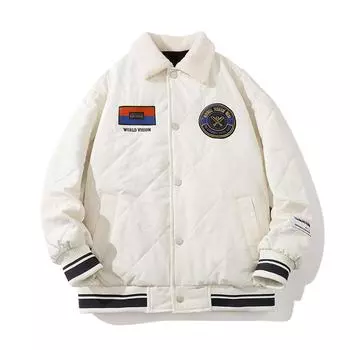 Плюс размер 8XL, осенне-зимняя куртка с хлопковой подкладкой, теплое пальто с лацканами и пуховик 8XL чёрный