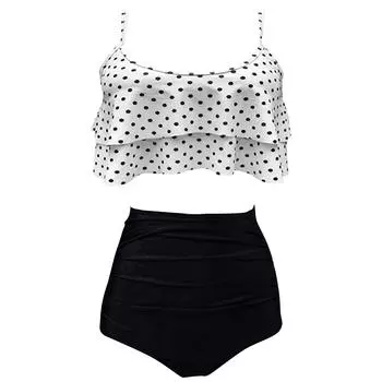 Плюс размер купальные костюмы 2x сексуальные купальники из полиэстера для повязки на улице женские плавки бикини пляжный клуб вечерние бикини Mujer S