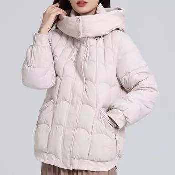 Плюс размер L-5XL модное зимнее пальто женская верхняя одежда элегантные свободные толстые теплые женские парки с капюшоном женские куртки L белый