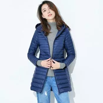 Плюс Размер Пуховик Женская Зимняя Легкая Белая Утиная Пуховая Темпераментная Утолщенная Теплая Модная Куртка С Капюшоном M вино красного