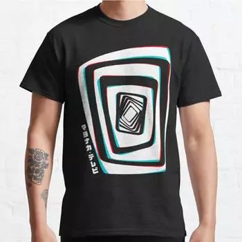 Плюс Размер S-3XL Полуночный Принт Футболка Мужские Топы Модная Одежда Футболки S чёрный