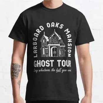 Плюс размер S-3XL Тим Робинсон Я думаю, что вам следует покинуть Ghost Tour Печатная футболка Мужские топы Модная одежда Футболки S чёрный