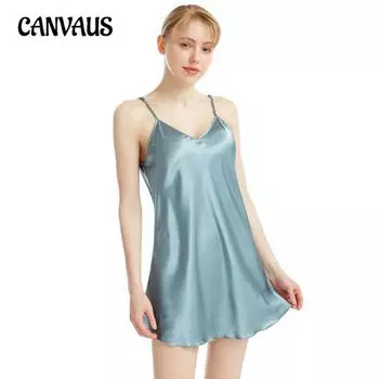 Плюс Размер Женская Летняя Сексуальная Холтер V-образный вырез Свободная Домашняя Одежда Пижама 3XL белый