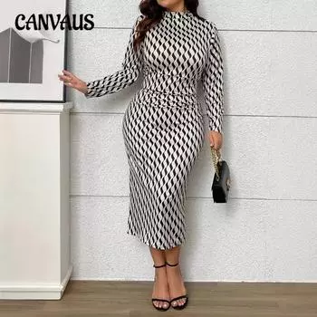 Плюс Размер Женская Мода Новое Сексуальное Платье 0XL чёрный