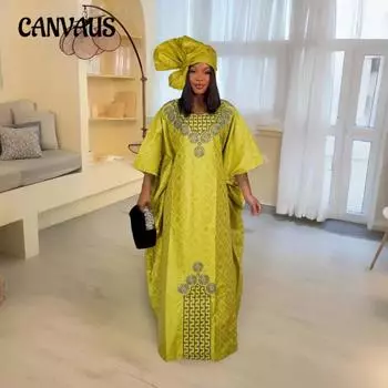 Плюс Размер Женская Мода Новое Свободное Платье one size зелёный