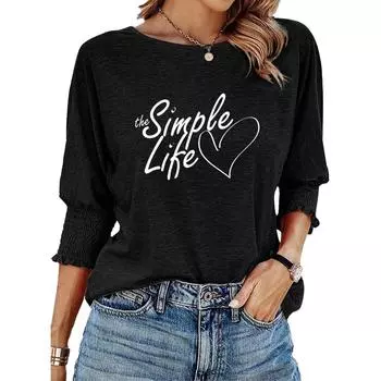 Плюс Размер Женская мода свободный круглый вырез однотонный длинный вариант футболка S белый